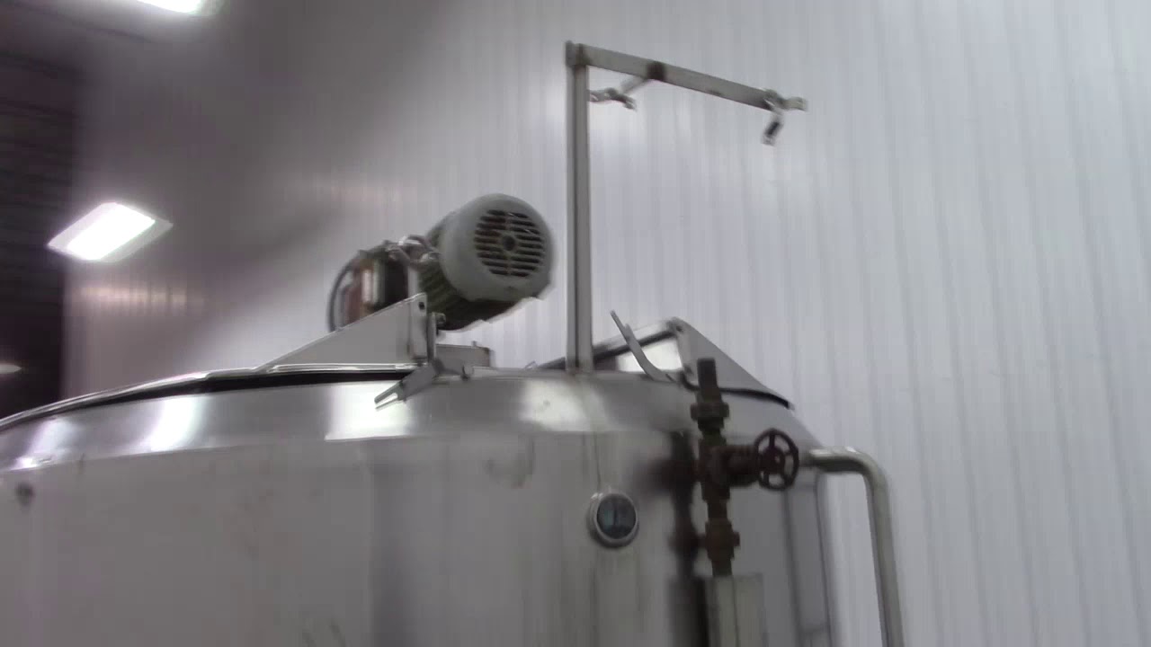 1000 Gallon Stainless Steel Single Wall Tank