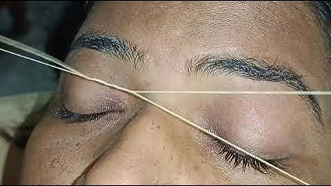 ✨ Perfect Eyebrow Threading Tutorial | Salon Style Brows At Home | Easy Tips & Tricks ✨