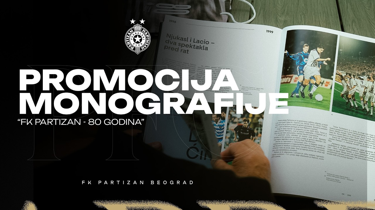 Promocija monografije „Fudbalski klub Partizan – 80 godina“
