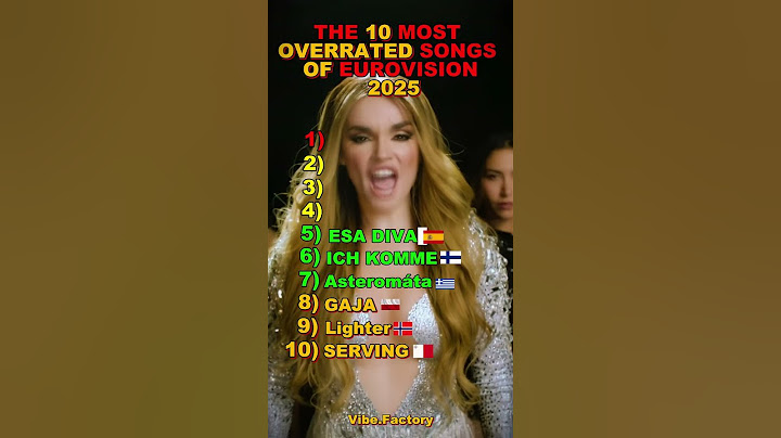 🎤 The Most Overrated Songs of Eurovision 2025 😬