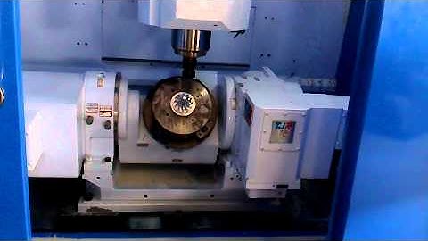 TJR CNC tilting rotary table (5 axis) - dual-arm type FAR125