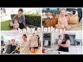 Shopping for baby clothes  cook with me