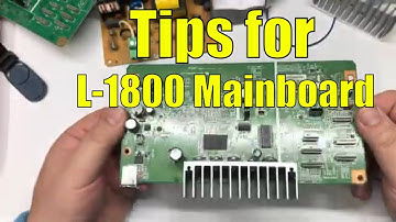 Quick-n-Easy Troubleshoot L1800 Mainboard