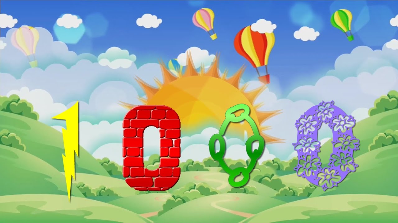 ⭐️のえです。⭐️ Numbers 1 to 1000 colorful 3D [384] - YouTube