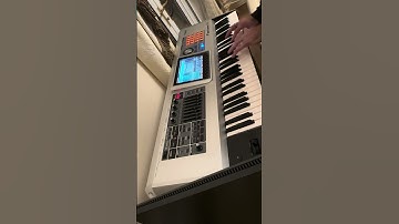 Piano sample on the Roland Fantom G6
