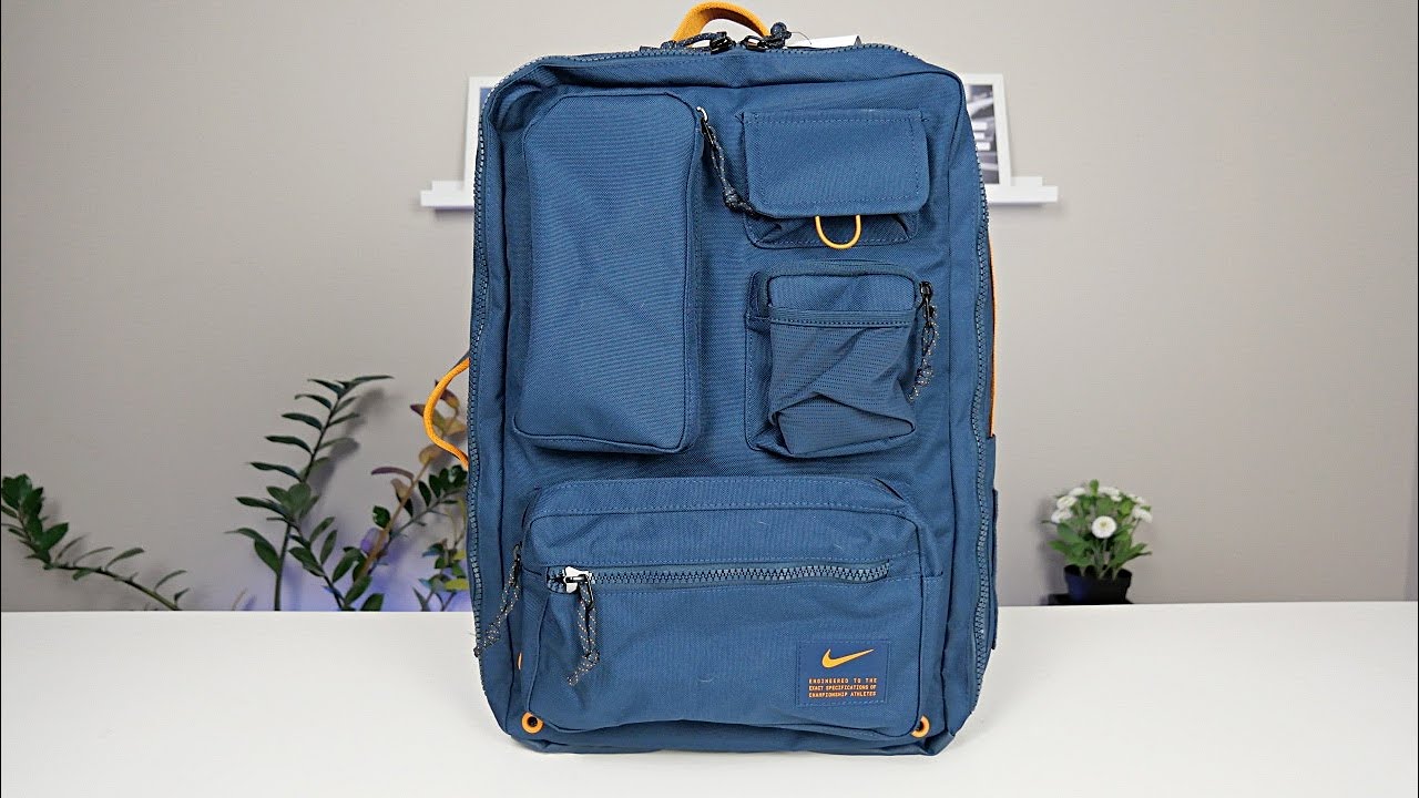 Nike Utility Training Shoe Tote Backpack Black