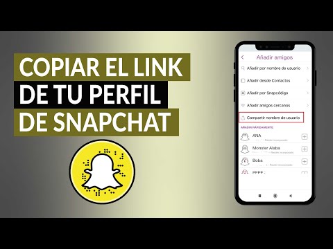 ¿Cómo Copiar el Link de tu Perfil de Snapchat y Compartirlo? - Para tus Redes
