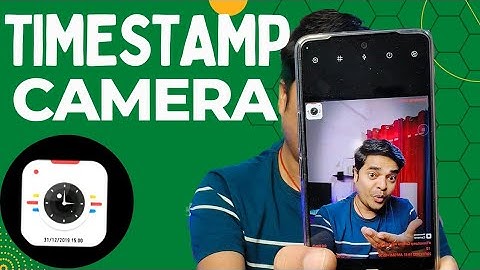 How to Add Date And Time in Clicked Photos | Timestamp Camera App