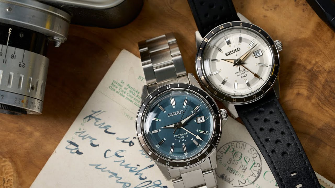 Just A Minute With The SEIKO Presage Style 60's GMT - YouTube