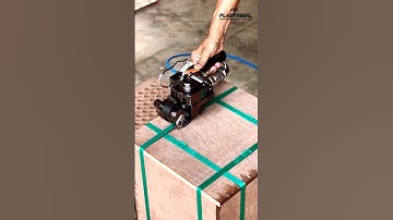 Pneumatic PET strapping machine #strappingmachine #petstrap Strapping tool