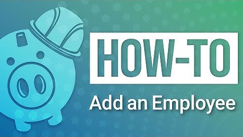 eBacon - How to Add an Employee