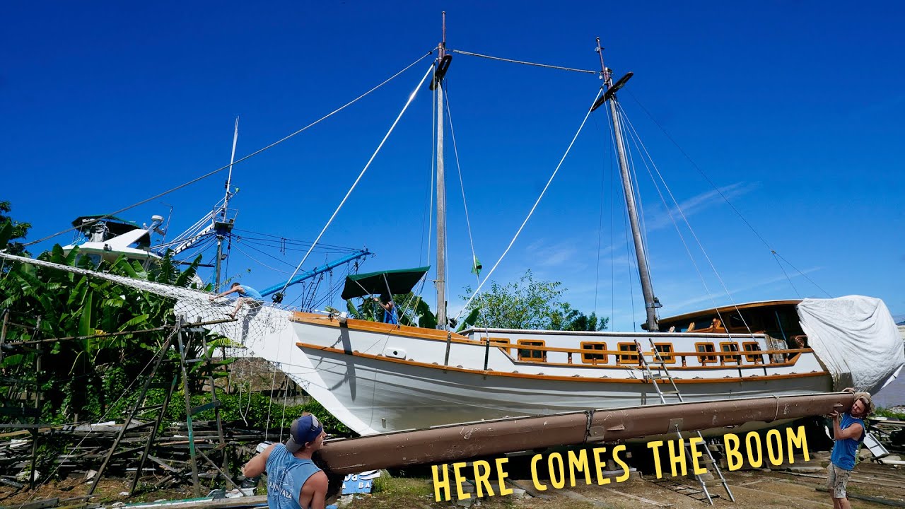 Hoist the Nets! Transforming our rescued SHIP into a Pirate's Dream! — Sailing Yabá 197