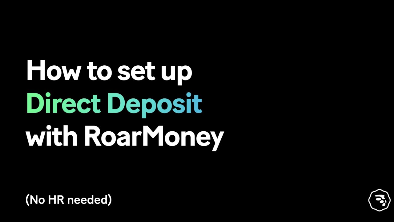 How to set up direct deposit MoneyLion YouTube