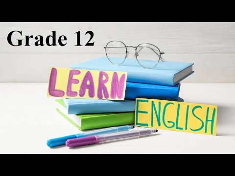 حل هيكل اختبار اللغة الانجليزية الصف 12عام