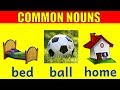 COMMON NOUNS FOR KIDS - Learn to Read with Dolch High Frequency Common Words (Nouns)