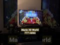 777 Monedas en Mario 3D World de Nintendo Switch #shorts