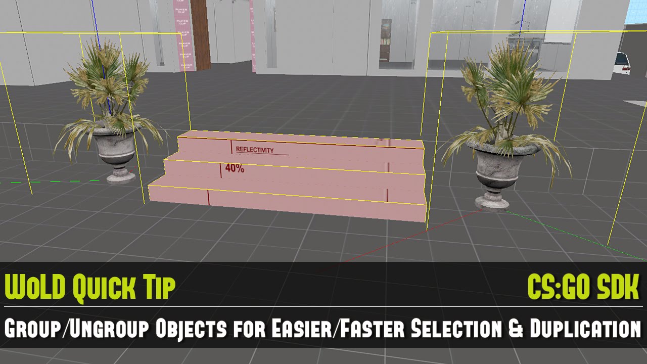 Quick Tip #06 CS:GO Source: Group Objects for Easier/Faster Selection ...