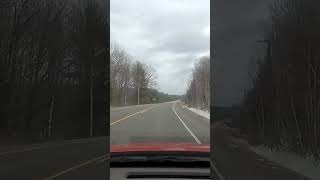 (WAIT FOR IT) Coming In Hot To A Rural Railroad Crossing!! #train #trainvideo #aprilfools