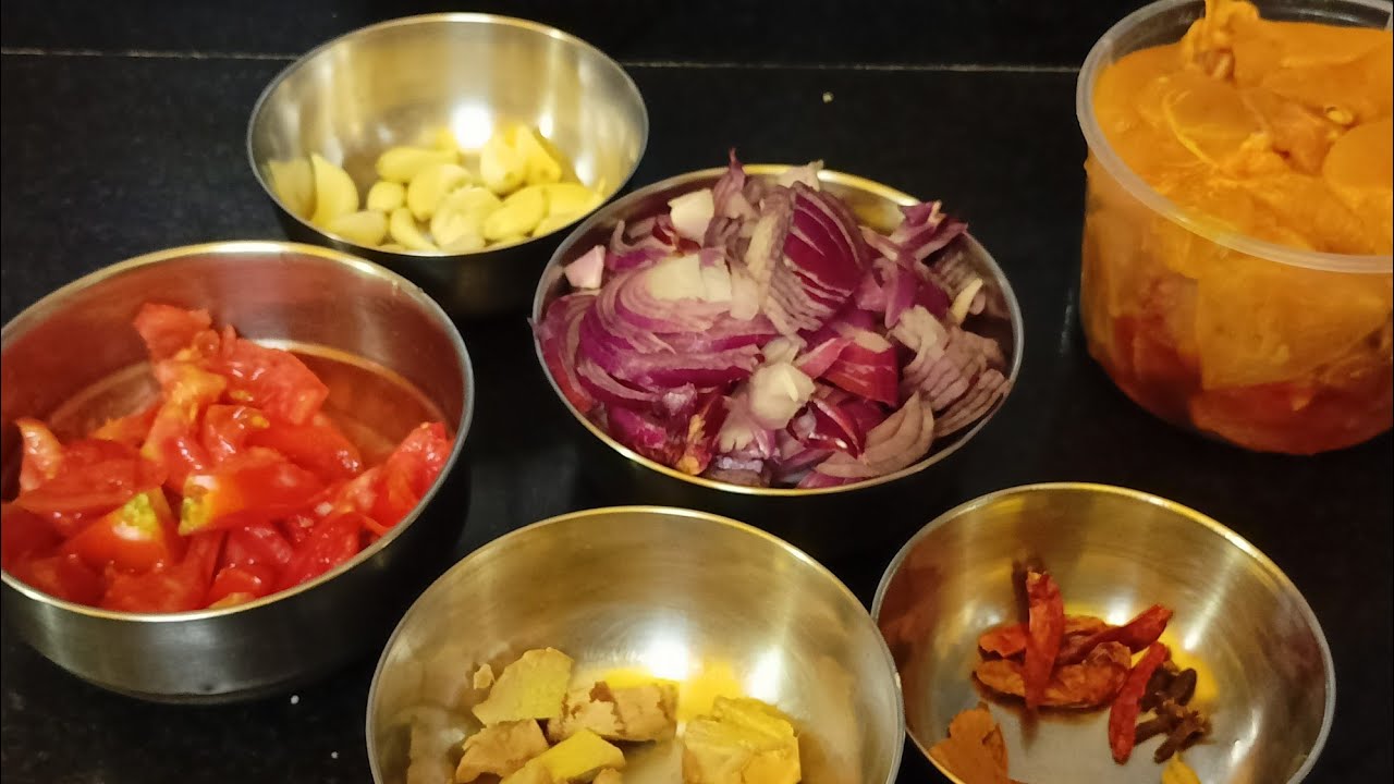 Mosla Cooking Aamish bata mosla || Homemade Masala Paste || Easy cooking || Without ...