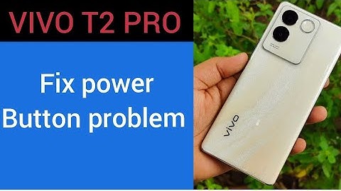 How to fix power button problem,Vivo T2 pro home to fix auto restart problem