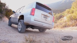 2015 Chevy Tahoe OFF ROAD through the National Forest to Big Bear Lake, California