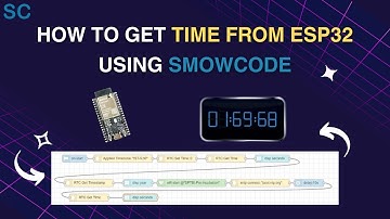 How to implement Internal RTC (Real Time Clock) in ESP32 | Project Tutorial on ESP32 | Smowcode