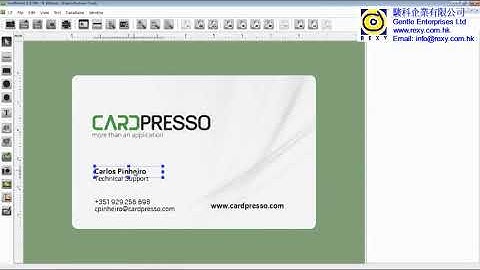 Cardpresso - How to connect an excel DB ...