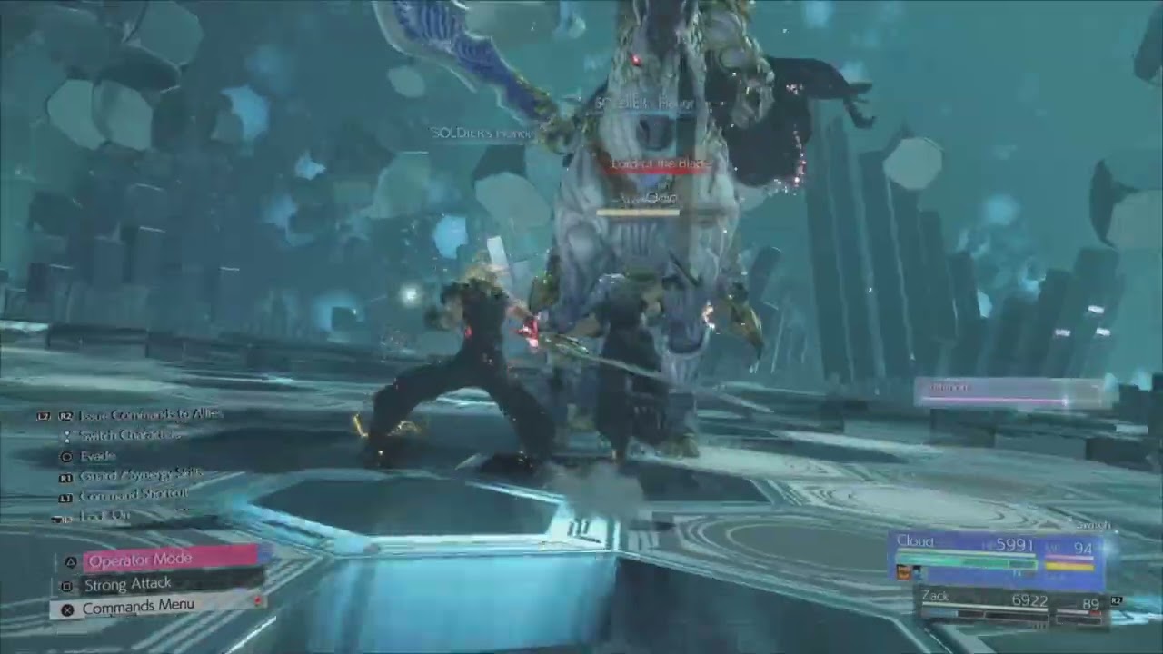 FF7 Rebirth- Bonds of Friendship Odin Fight