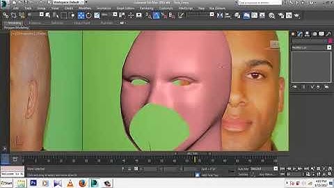 3ds max face modeling Part 1
