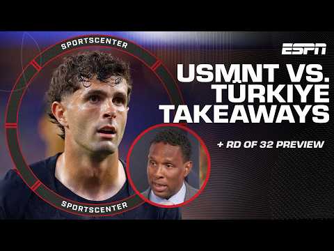 Shaka Hislop recaps USMNT’s loss to Türkiye and previews Round of 32 matches ⚽ | SportsCenter