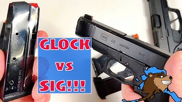 Glock 48 w Shield Mag vs Sig P365 X Macro