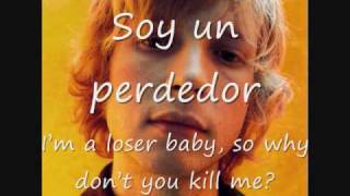 Beck - Loser (lyrics on screen)