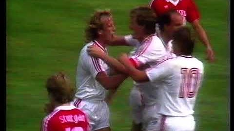 1984-85 1 FC Kaiserslautern-VFB Stuttgart (ZDF Highlights)