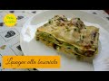 Lasagne alla boscaiola con Funghi, Salsicce e Piselli (SUB ENG-FRA-ESP-GER)