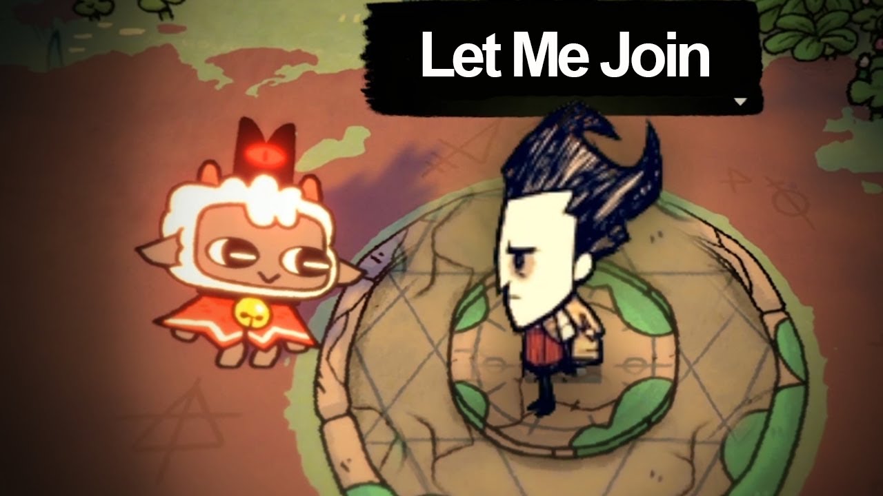 Cult of the Lamb celebrates one year with Don't Starve crossover