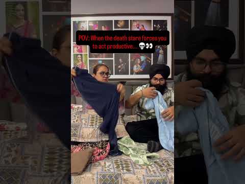 Sabse mehnati pati award goes to... 😂 #funny #couplegoals #shorts