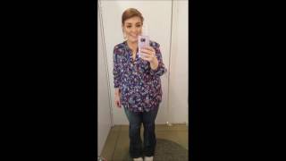 Old Navy/Marshalls try on while 3 months pregnant