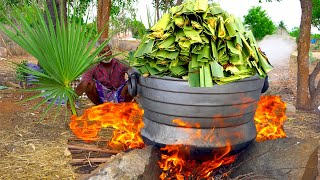 Palm Leaf Sweet Recipe | Panai Olai Kozhukattai Prepared by uncle | food fun village