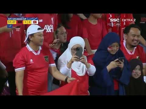 semi final AFC U23 indonesia vs korsel momen gol dan pinalty