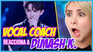 DIMASH KUDAIBERGEN | VOCAL COACH REACCIONA | Gret Rocha