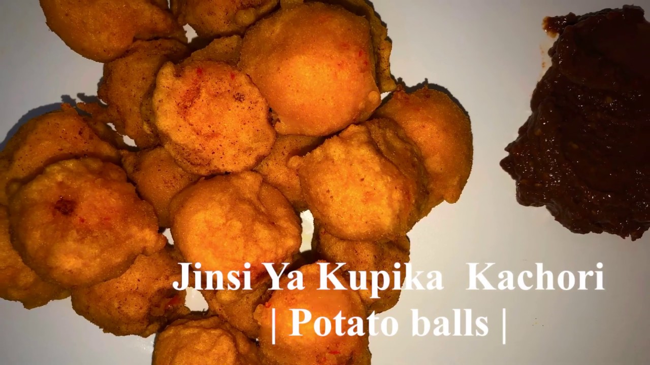 Jinsi Ya Kupika Kachori Zilizochapuka| Spicy Potato Balls ...