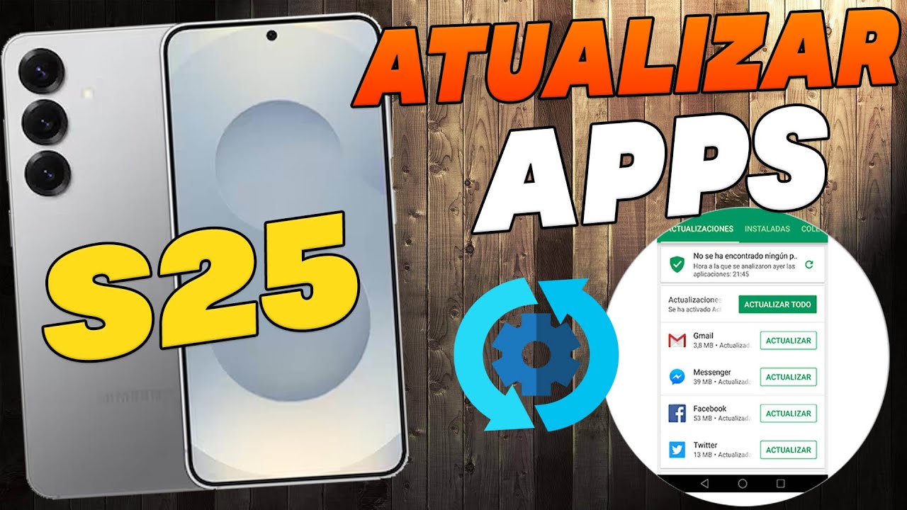 Como Atualizar os Aplicativos do Samsung Galaxy S25 - YouTube