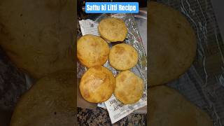 Bihar ka famous Litti Recipe / sattu ka kasta kachori #shortsviral #viralvideo
