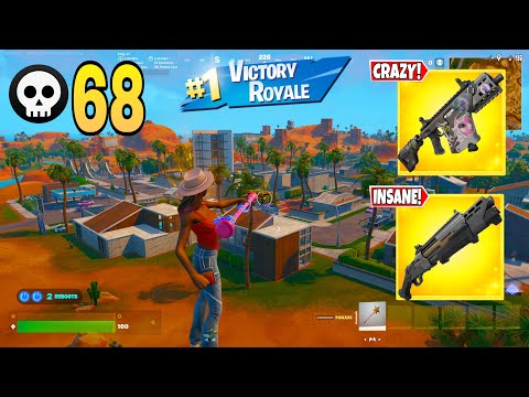 68 Elimination Solo "RANKED RELOAD" Wins Gameplay Chapter 7 (PS5 Controller)