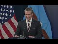 Pentagon briefs on Iran operations as Sec Hegseth provides combat updates