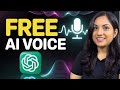 Generate Voiceover for FREE with AI | AI with Garima | FREE AI Voice Generator