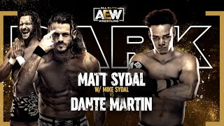 FULL MATCH: Dante Martin vs Matt Sydal! | Hidden Classics