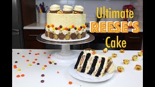 How To Make A Reese's Cake | CHELSWEETS