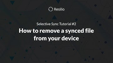 Resilio: Selective Sync Tutorial #2