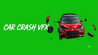 Green Screen Car Crash VFX Overlay | Free 4K Car Accident Visual Effects